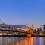 Cincinnati Skyline at Night
