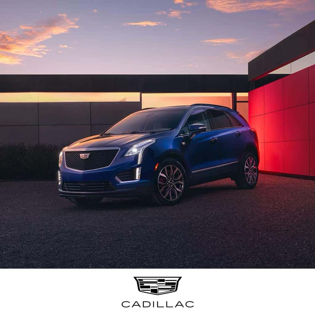 2024 Cadillac XT5 parked in the driveway 2024 Cadillac XT5 parked in the driveway