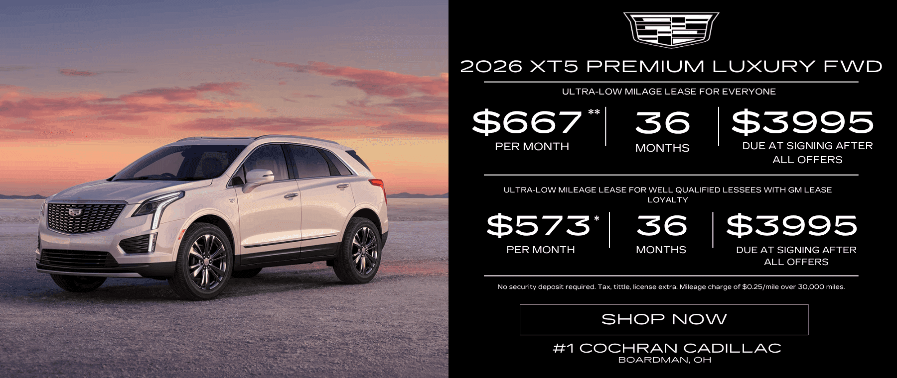 New & Used Cadillac Dealship in Youngstown, Ohio | #1 Cochran Cadillac