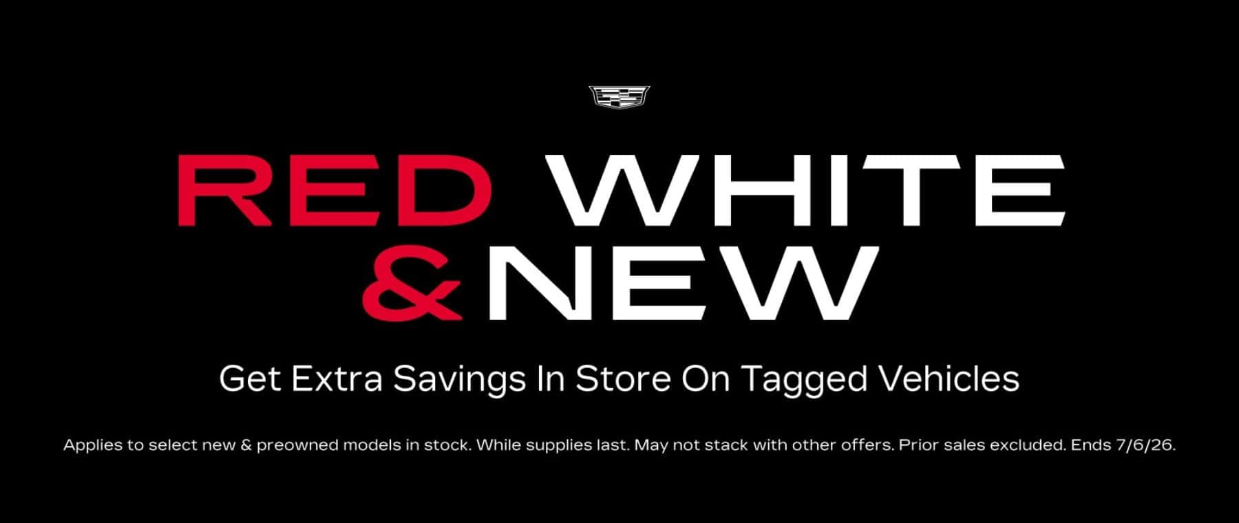 Red White and New Event