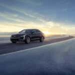 2023 Cadillac CT4 on snow