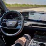 2026 Cadillac VISTIQ dash and controls