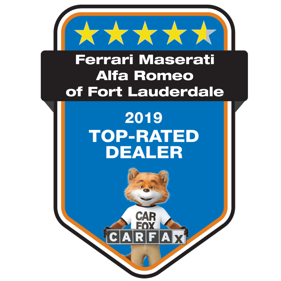 Alfa Romeo Fort Lauderdale CARFAX Dealer of the Year