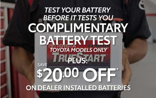 Complimentary Battery Test