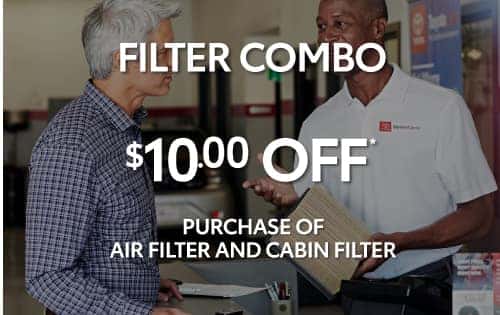 Filter Combo - $10 Off Purchase of Air Filter and Cabin Filter