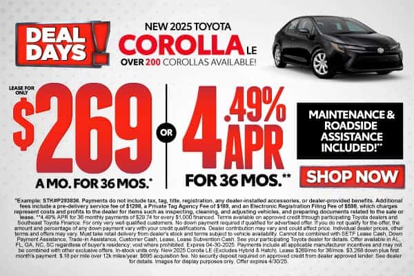 New Toyota Specials | Al Hendrickson Toyota