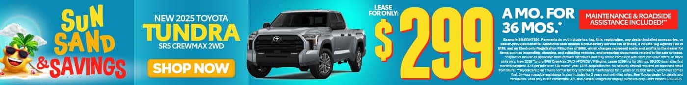 NEW 2025 TOYOTA TUNDRA SR5 CREWMAX 2WD 