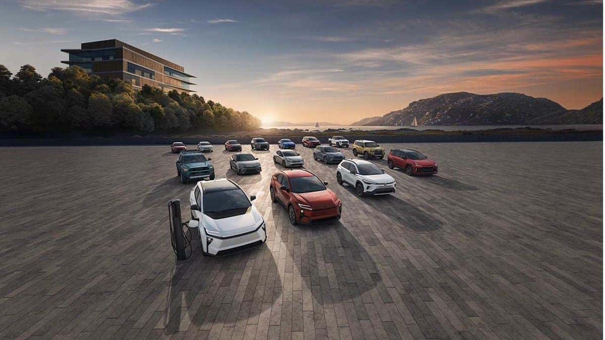 2026 Toyota electrified vehicle lineup at Toyota of Coconut Creek serving Deerfield Beach