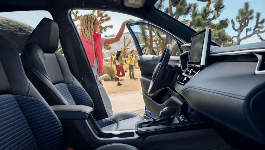 2026 Toyota Corolla Cross interior at Toyota of Coconut Creek