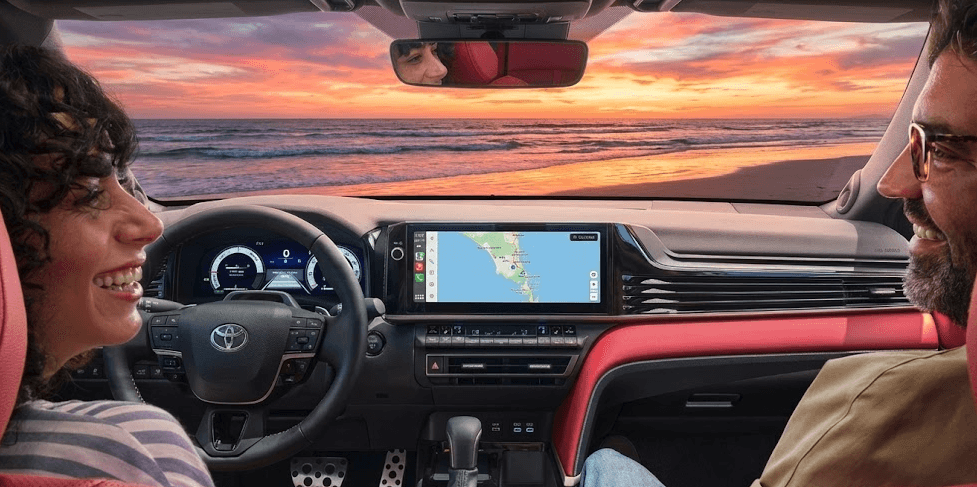 2026 Toyota Camry dashboard and touchscreen