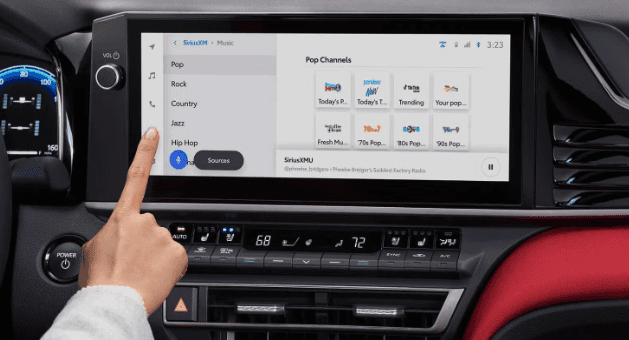2026 Toyota Camry interior touchscreen
