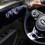 Interior of a Kia SUV in the Lehigh Valley