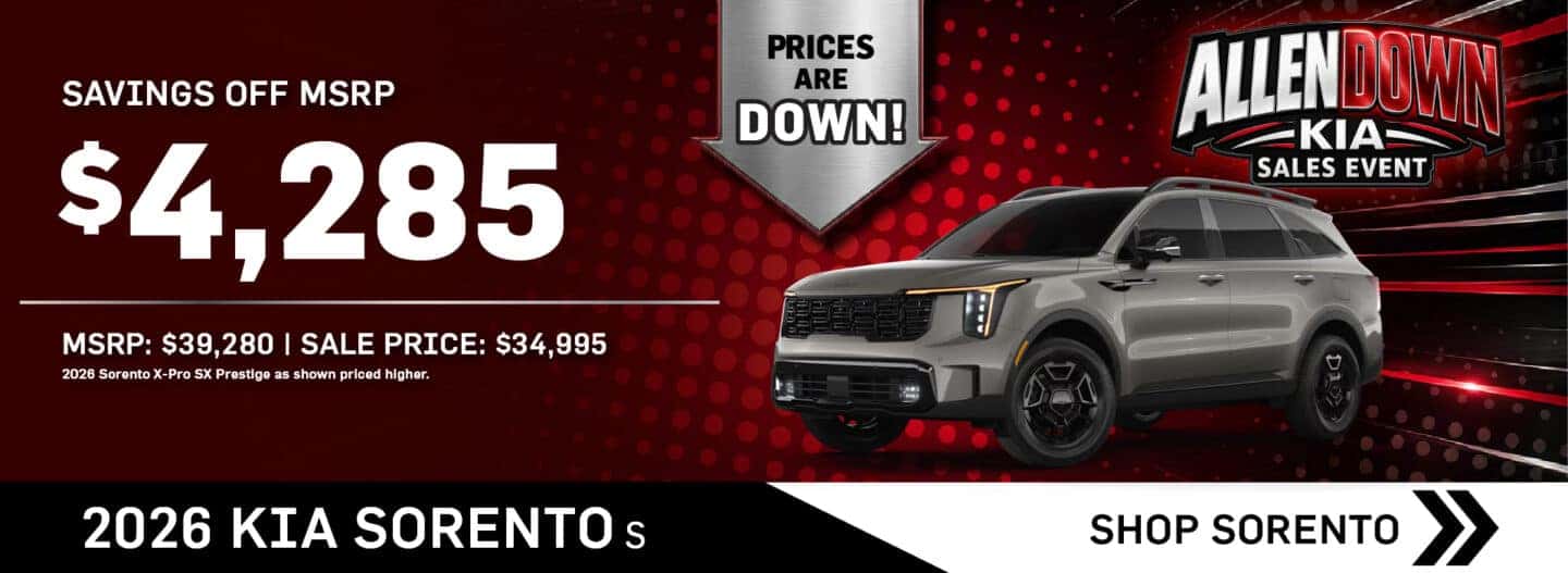 2026 Kia Sorento S