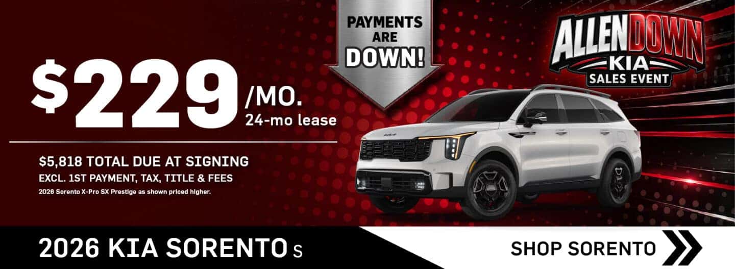 2026 Kia Sorento S