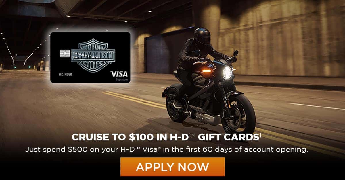 H-D Visa Rewards Card | Alligator Alley Harley-Davidson H-D Visa Rewards Card | Alligator Alley Harley-Davidson