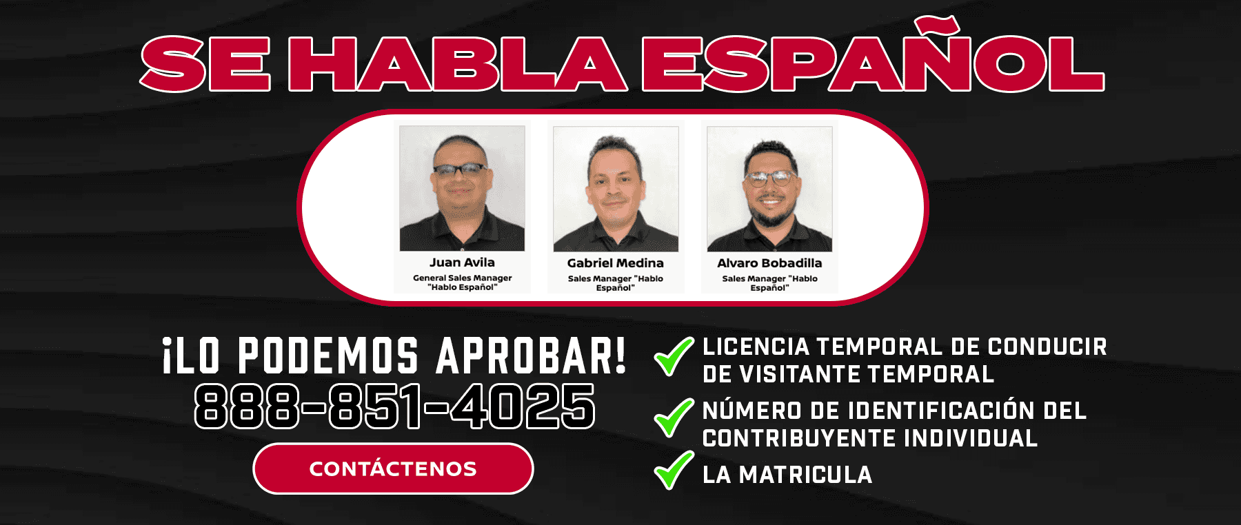 We Speak Spanish