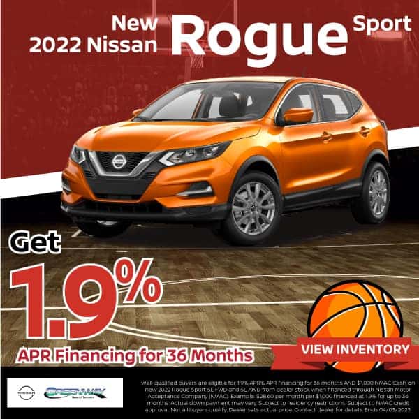 New 2022 Nissan Rogue Sport