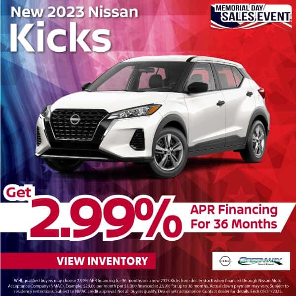 New 2023 Nissan Kicks