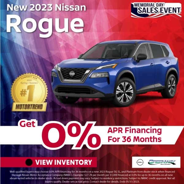 New 2023 Nissan Rogue
