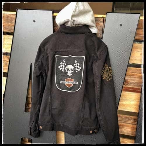 Skull Jacket Back