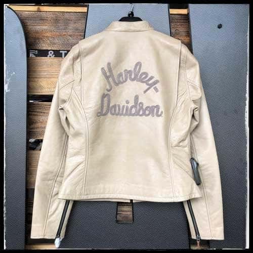 White Leather Back