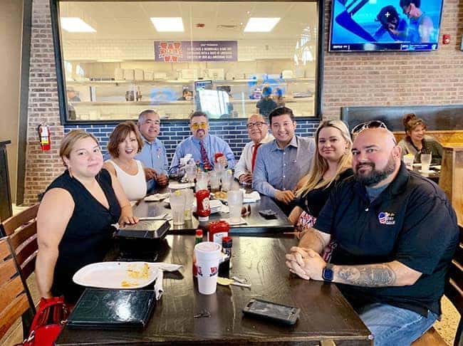 Community and Events - employee-Farewell Lunch for Intern Luis Amaro