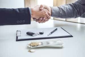 Discussing lease benefits 