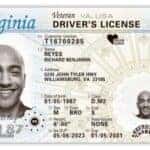 Virginia REAL ID Sample