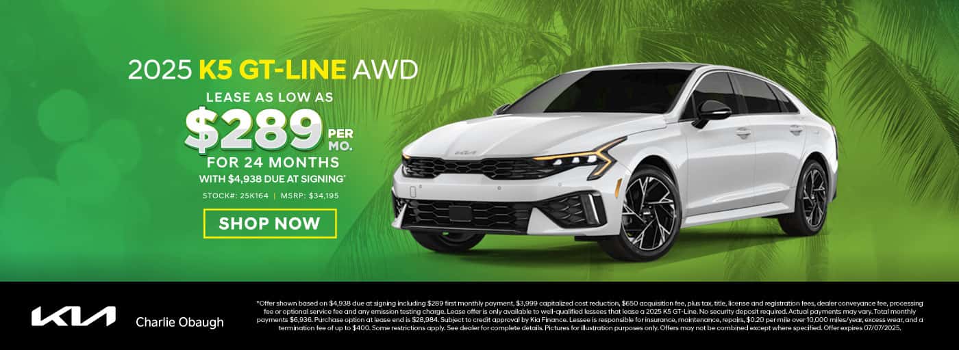 New 2025 K5 GT-Line