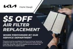 $5 Off Air Filter Replacement