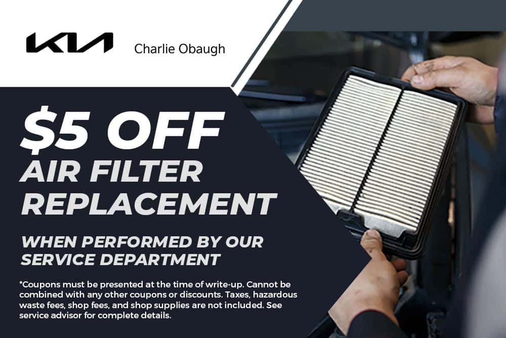 $5 Off Air Filter Replacement