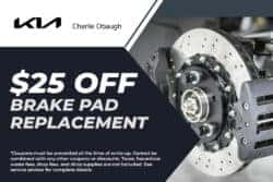 $25 Off Brake Pad Replacement