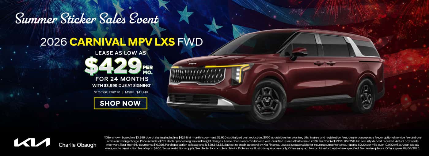 2026 Carnival MPV LXS FWD