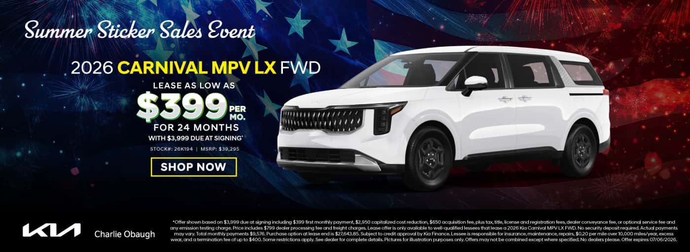 2026 Carnival MPV LX FWD