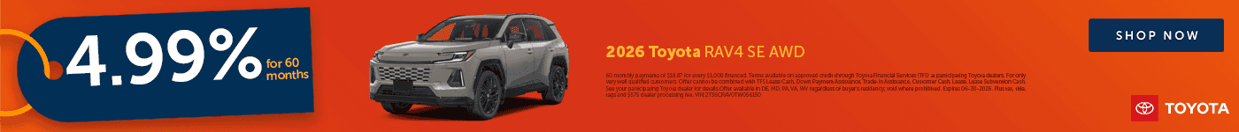 June Rav4 Offer