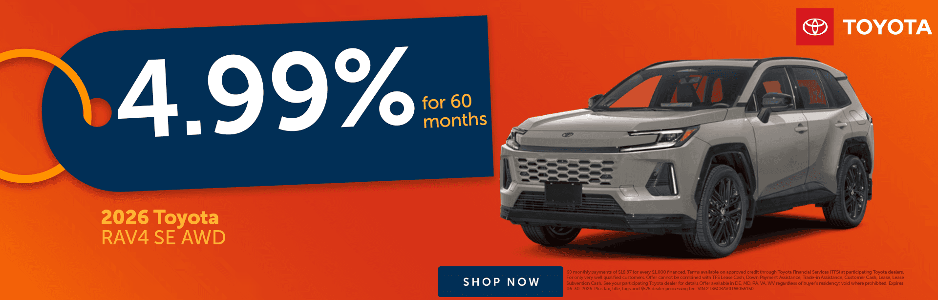 June Rav4 Offer