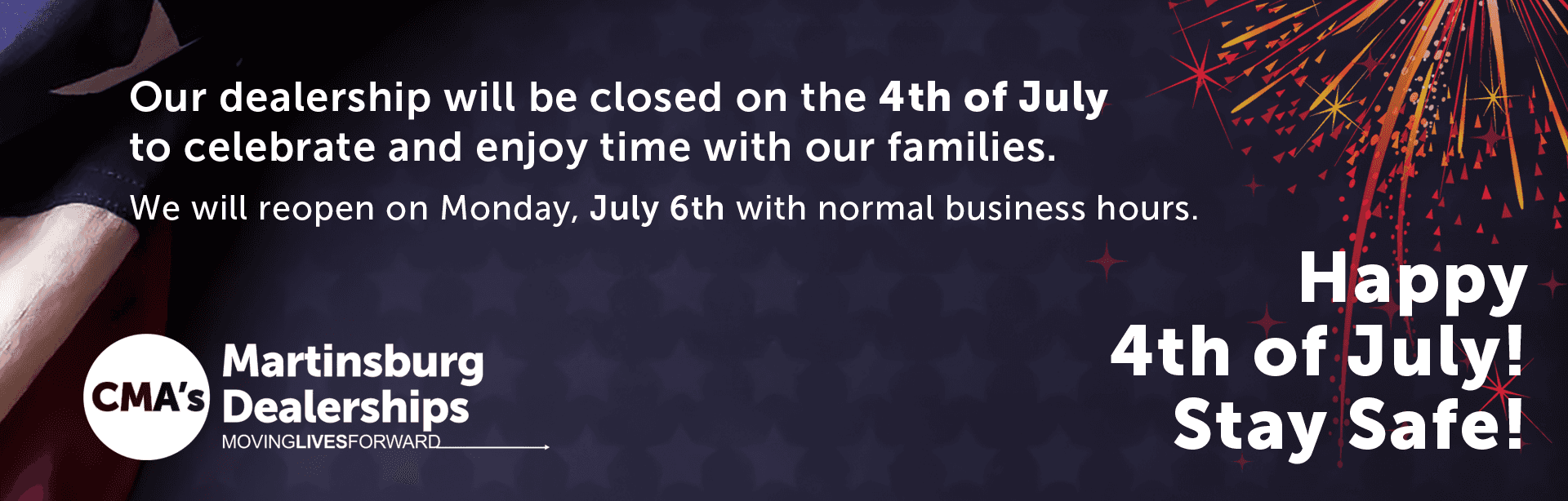 4th of July Holiday Hours