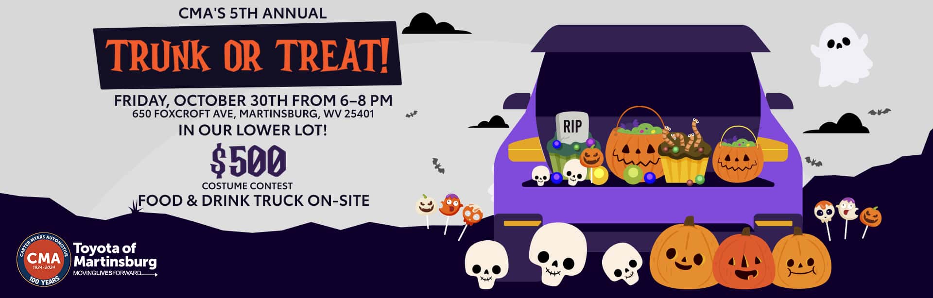 CMA’s 5th Annual Trunk or Treat
