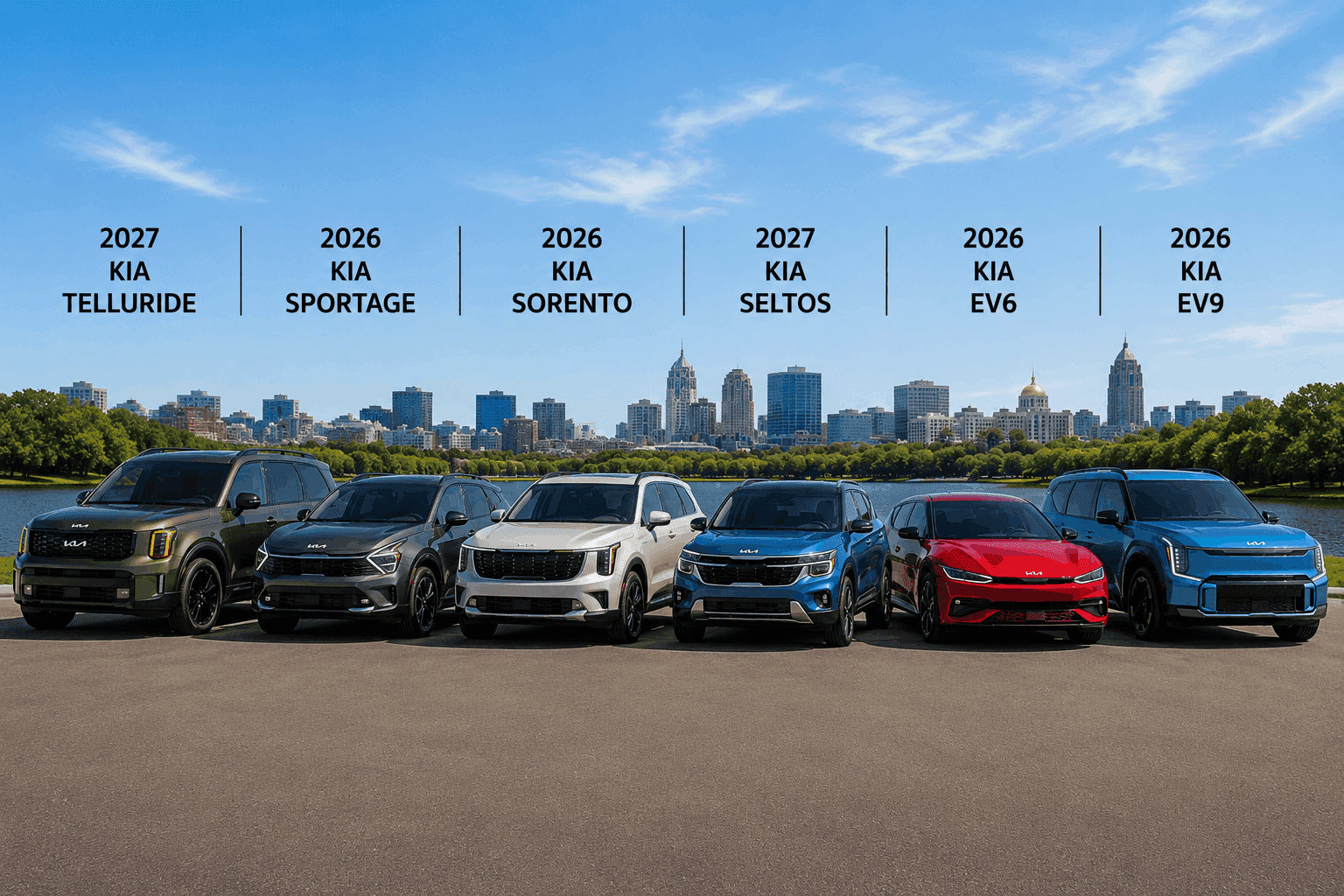 New Kia SUVs for sale in Bristol CT at Crowley Kia