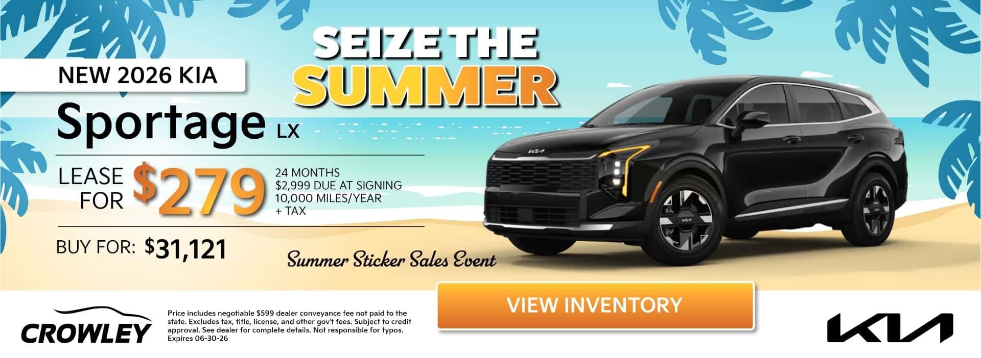 Seize the summer - Sportage