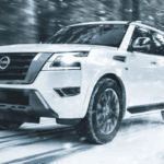 Winter Nissan Driving