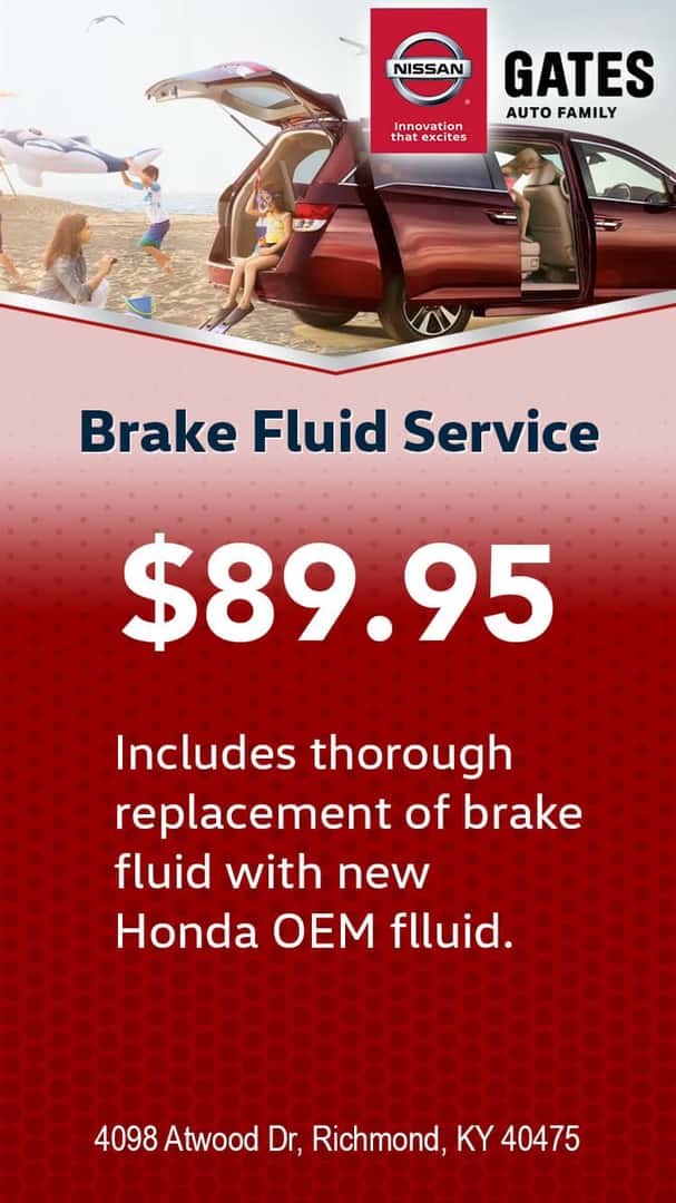 Honda Brake Fluid Service