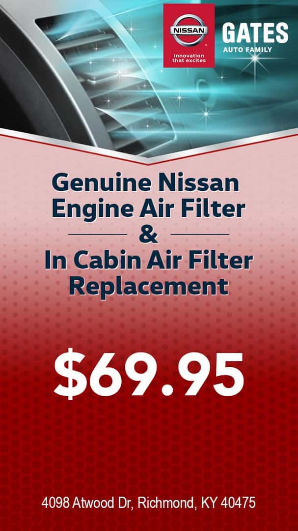 Genuine Nissan Engine Air Filter