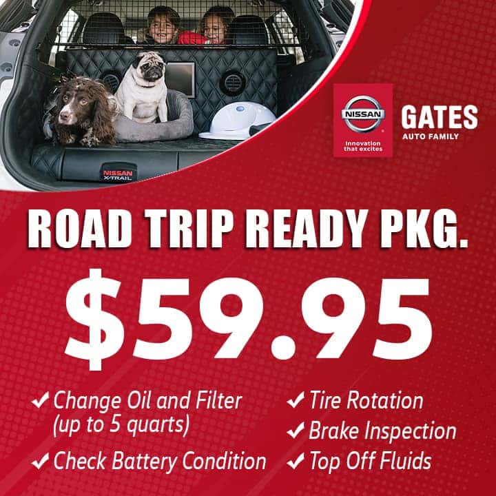 Road trip ready pkg.