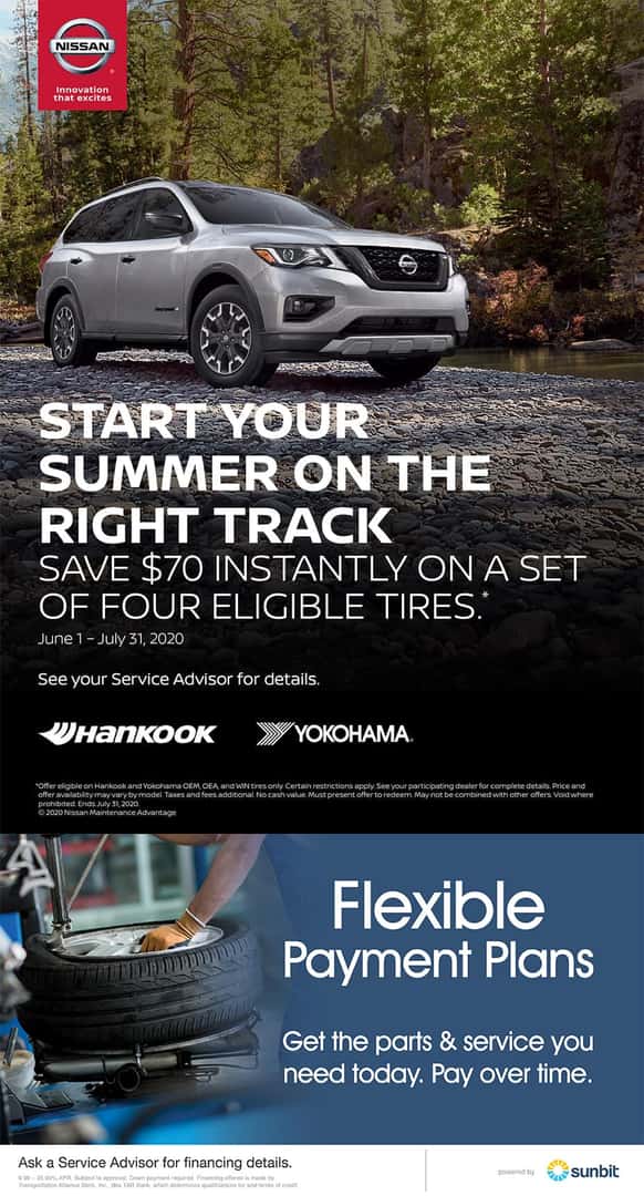 Save $70 Instantly on a Set of Four Eligible Tires