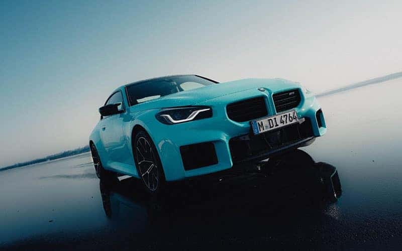 The BMW M2 in motion