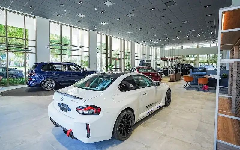 Germain BMW of Naples Showroom
