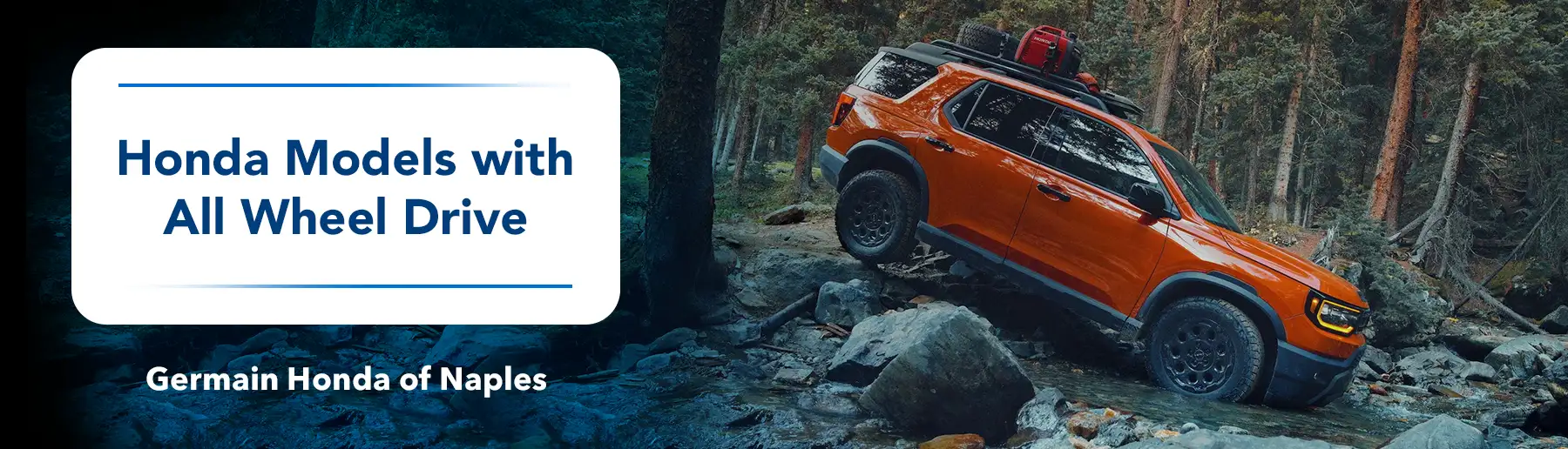 Honda Models with All-Wheel Drive in Naples, FL | Germain Honda of Naples