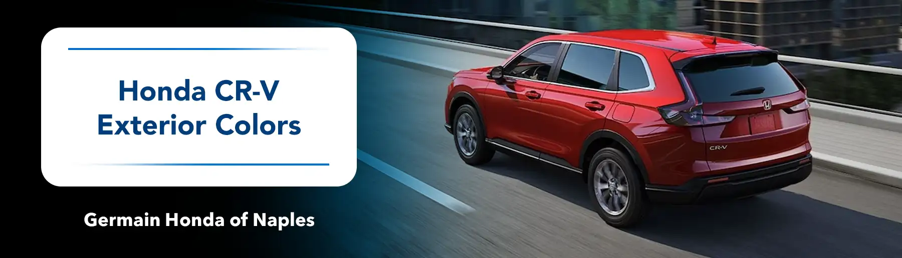 Honda CR-V Exterior Colors Guide