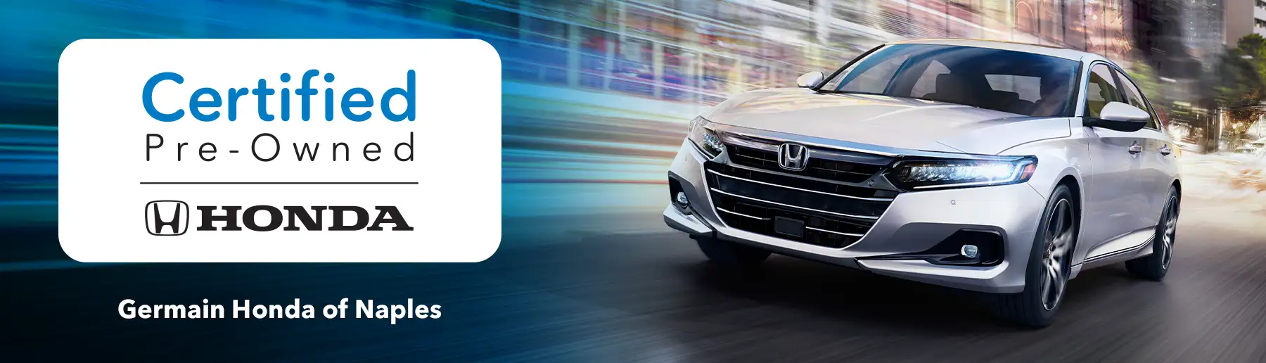 Honda Certified Pre-Owned Program at Germain Honda of Naples